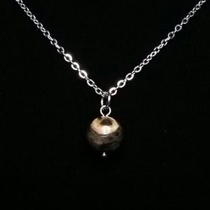 5/$25 Wood Fossil Necklace